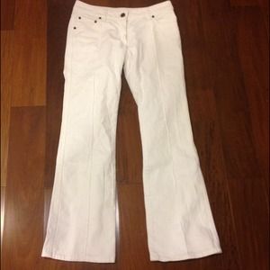 Alexander McQueen White Jeans IT 40