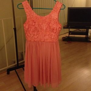 MINUET Sleeveless Rosette Top Dress