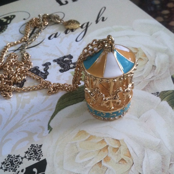 Betsy Johnson Carousel Necklace
