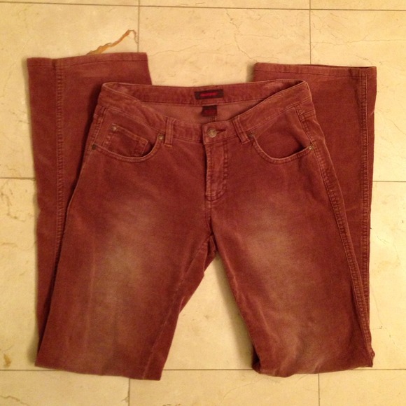Blue Asphalt Pants - Pretty Corduroys Boot Cut
