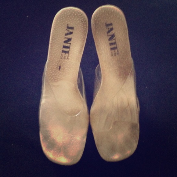 Clear heels for competition season!
