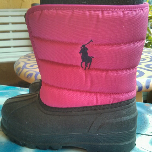 Girls size 13 Ralph Lauren snow boots
