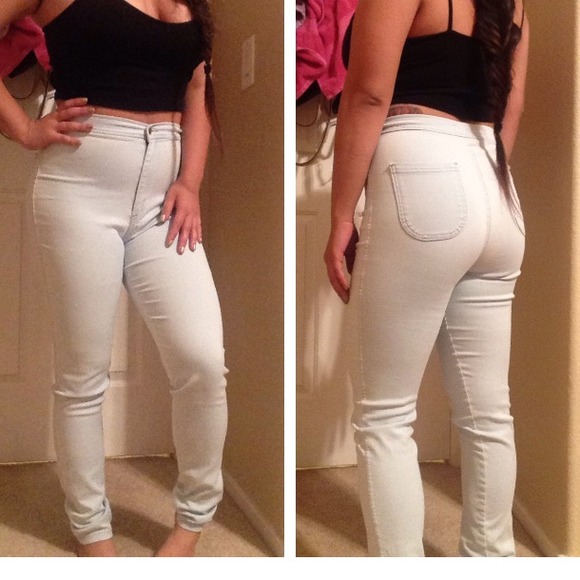 BUNDLE TRADE AA EASY JEAN+CROP TOP - Picture 3 of 4