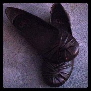 Black Gianni Bini flats