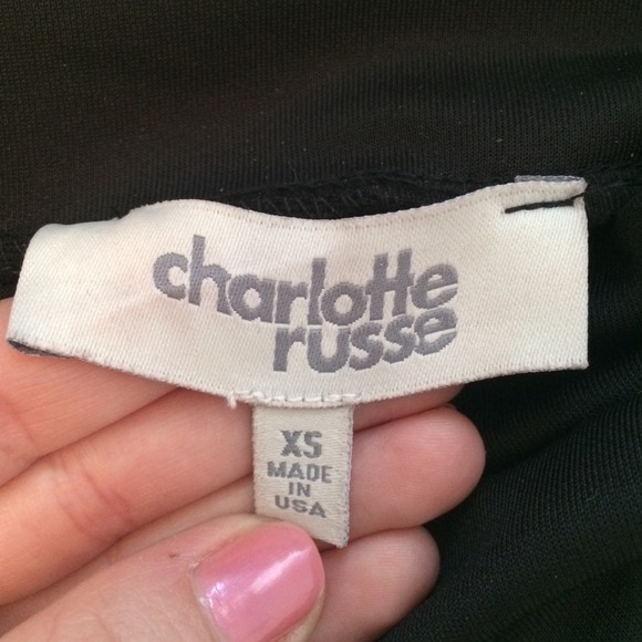 🚫BUNDLED🚫Charlotte Russe black pleated skirt ✨ - Picture 4 of 4