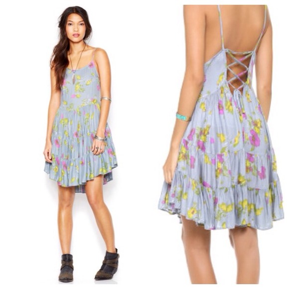 Free People Dresses & Skirts - 🚫SOLD🚫Free People Circle of Flowers Slip Dress