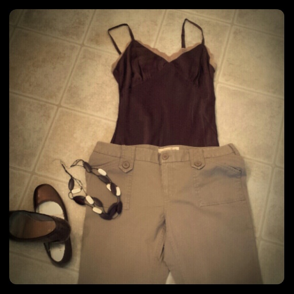 NWT!!! Flare Khaki Pants from Victoria's Secret