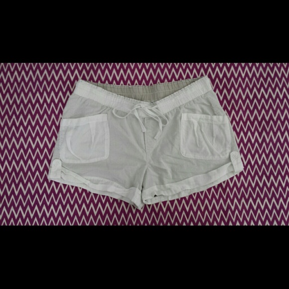 Old Navy Cloth Shorts-White