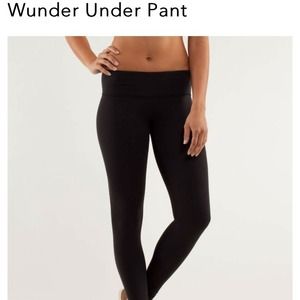 LULULEMON wunder leggings size 6