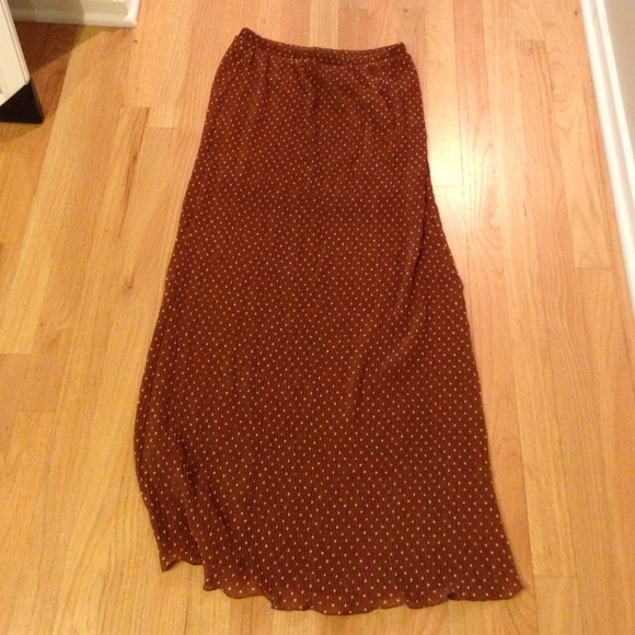Forever 21 polka for maxi skirt!
