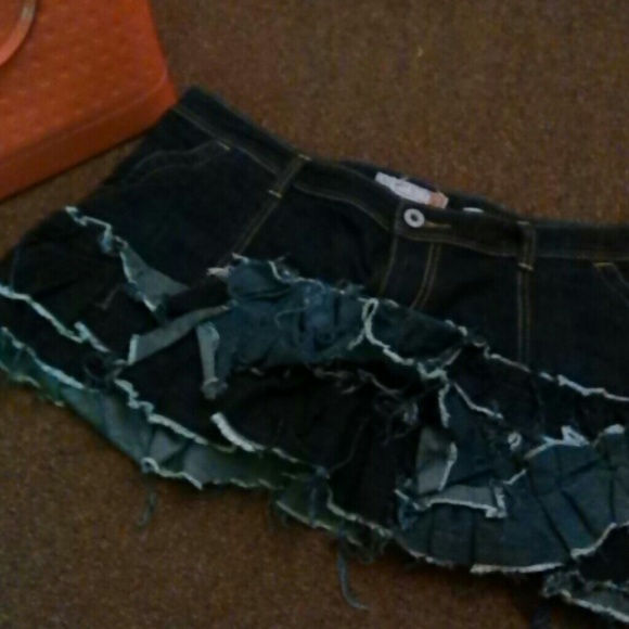 Old Navy Dresses & Skirts - Reconstructed jean skirt... SOLD SOLD SOLD