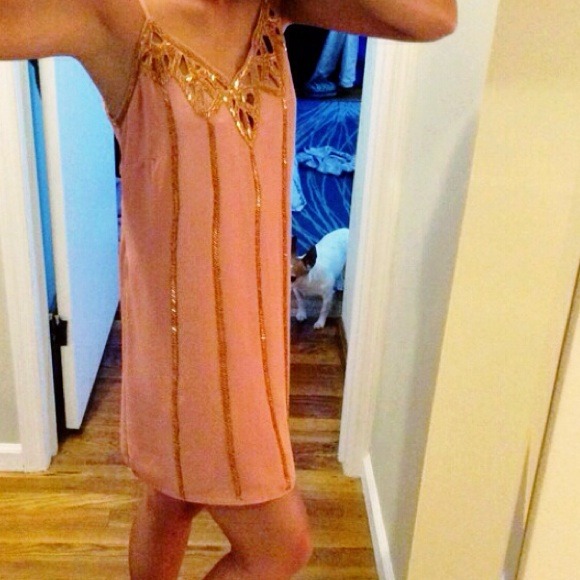 ARK AND CO beaded dress - Picture 3 of 5