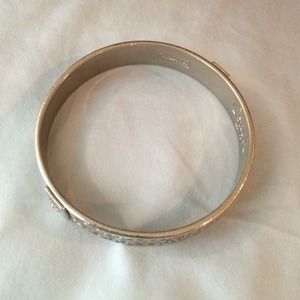 SALE - Coach sterling plated bracelet