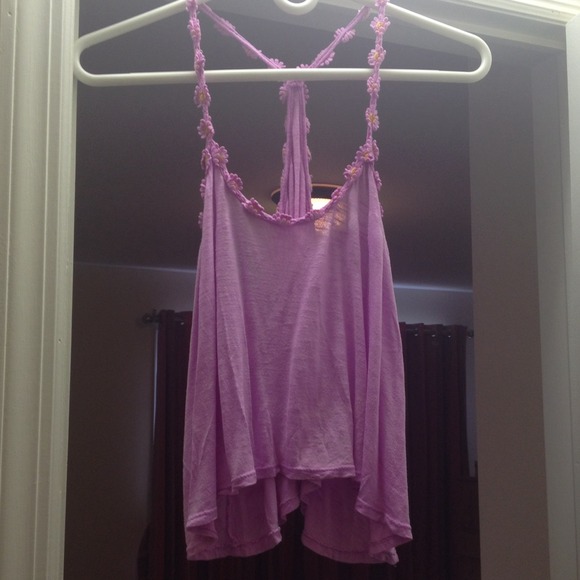 LF lilac daisy tank