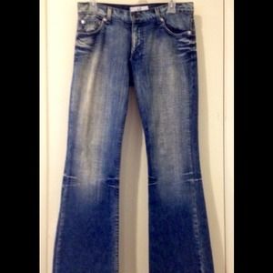 ARMANI EXCHANGE Women J24 Low Rise boot Cut jean