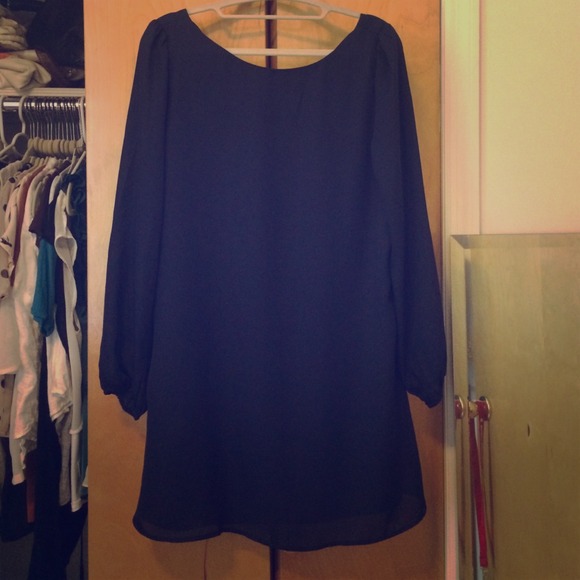 Tobi Gather 'Round navy shift dress!