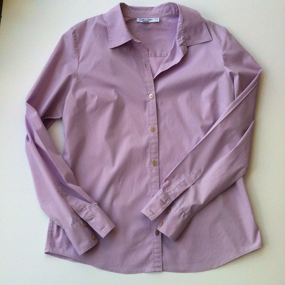 🚫SOLD🚫 Ladies Lavender Calvin Klein Oxford