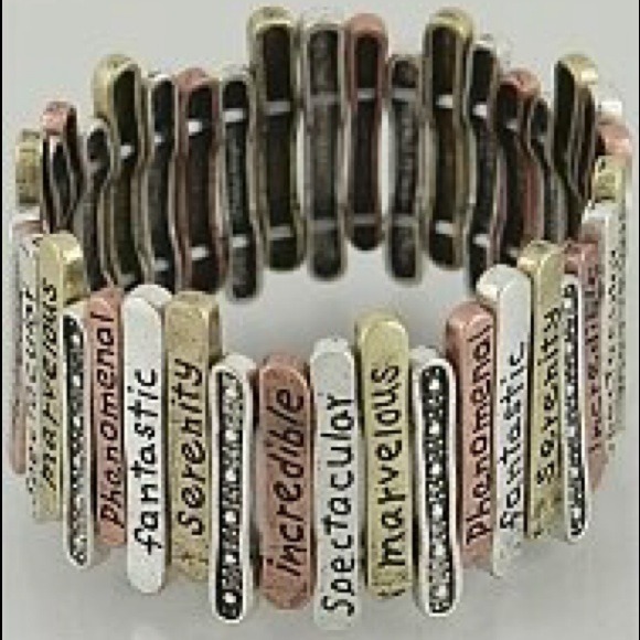 Jewelry - VINTAGE LOOK INSPIRATIONAL BRACELET