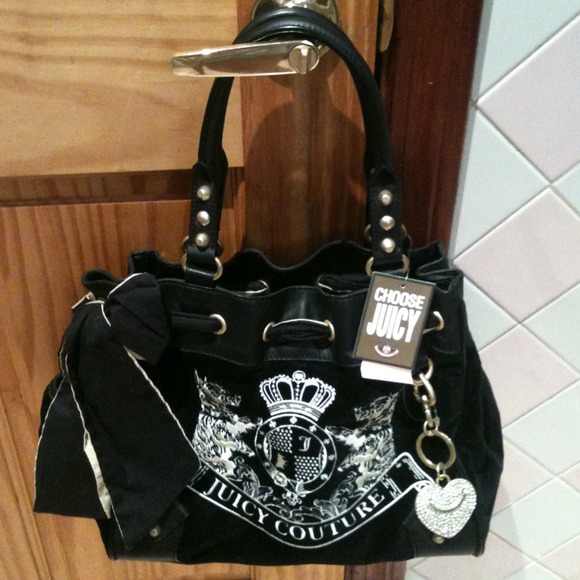 Juicy Couture Handbags - New juicy couture huge black purse