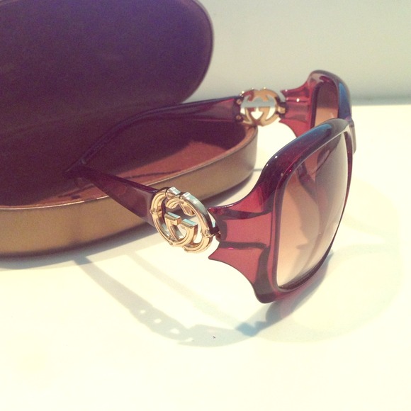 Reduced!! Gucci brown sunglasses