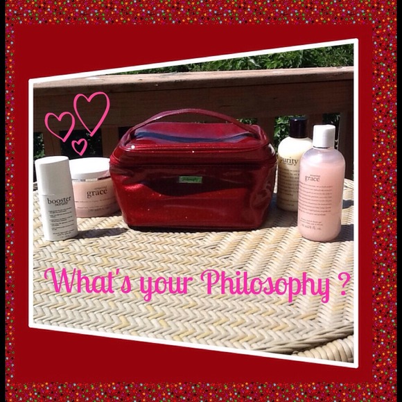 Philosophy cosmetic bag