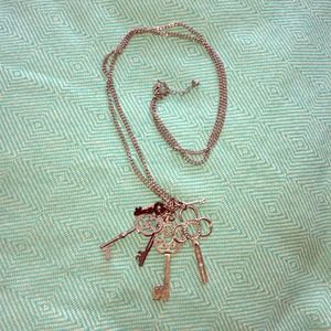 Forever 21 Key Necklace