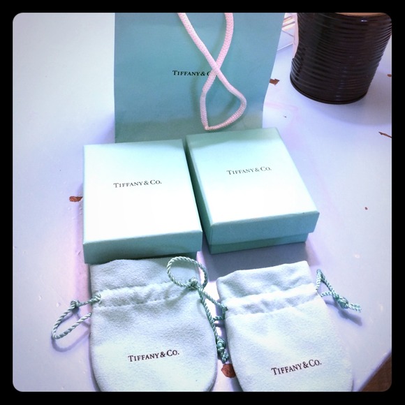 Tiffany and company bag, box and pouch set