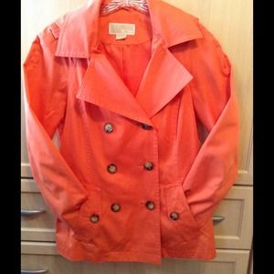 🌻Coral Michael Kors Raincoat🌻