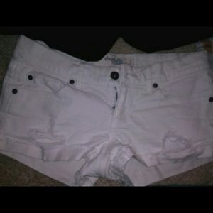 Charotte Russe white shorts