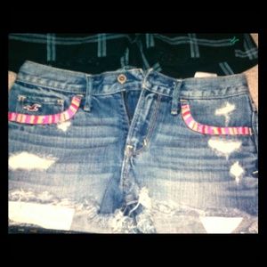 High waisted HCO shorts