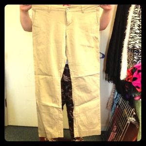 Girl's Dickies khaki pants.