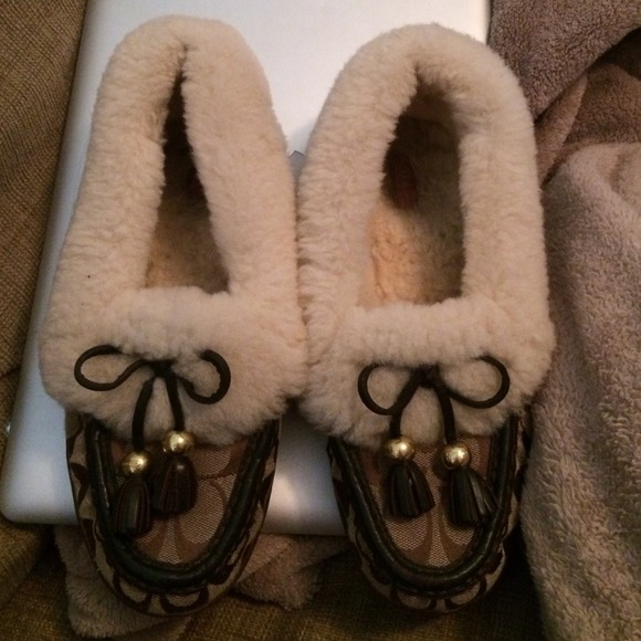 Traded Coach Moccasins - Picture 1 of 4