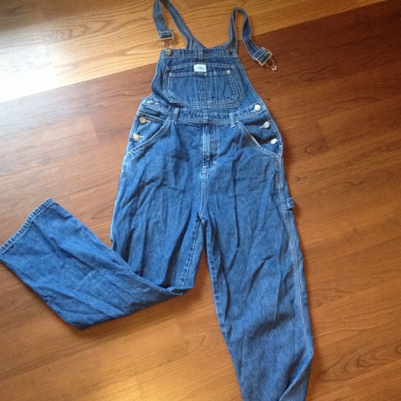 Vintage 90's denim bib overalls Calvin Klein Jeans