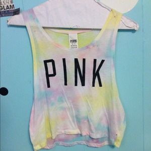 PINK vs crop top. NWOT