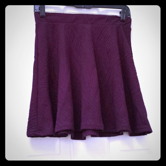 Woven skater skirt