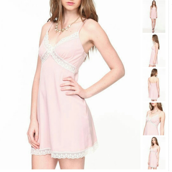 Love culture lace slip dress