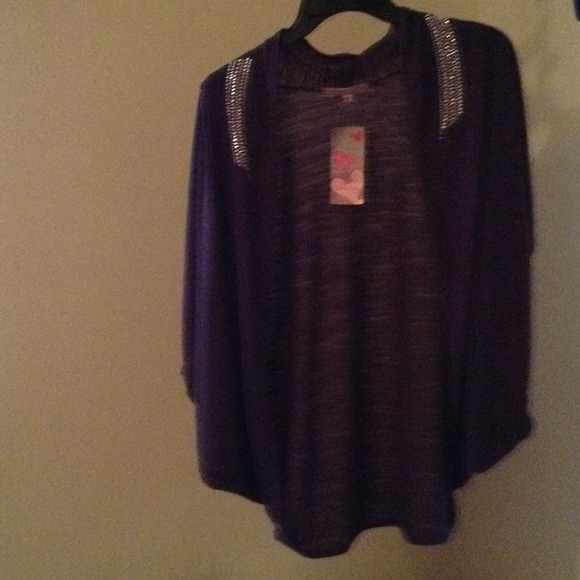 Purple shawl