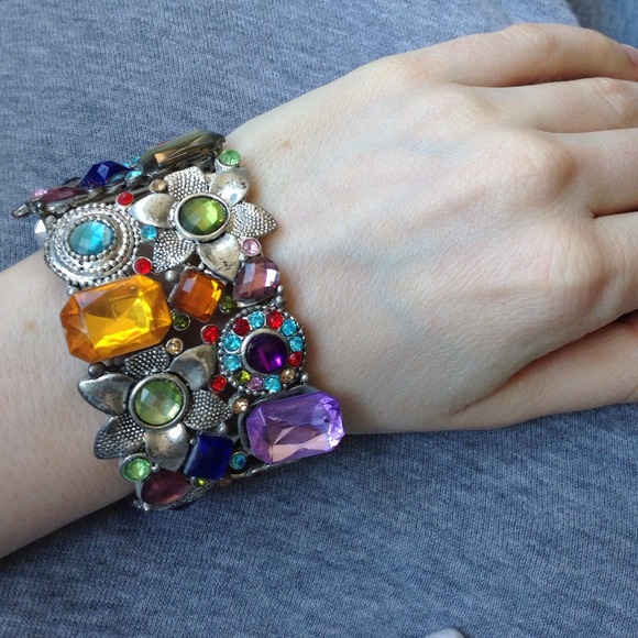 Rhinestone Stretch Bracelet