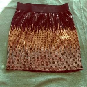 NYE Sequin Skirt