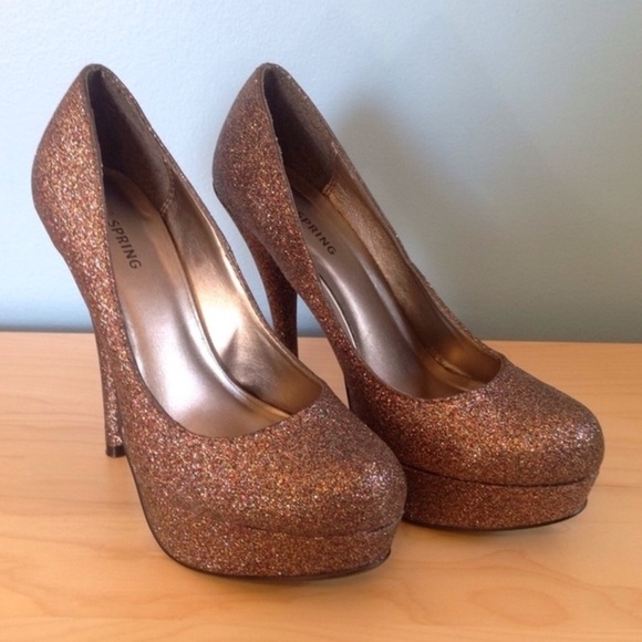 Call It Spring Shoes - 🔴HP 1/19/15 🎉Spring Glitter Heels🎉