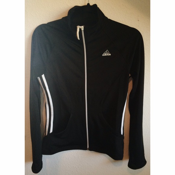 ✖️SOLD on Vinted✖️Adidas Running Black ZipUp