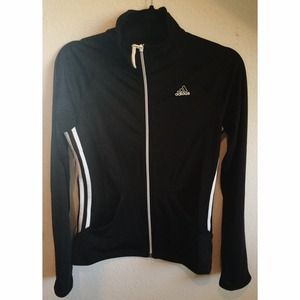 ✖️SOLD on Vinted✖️Adidas Running Black ZipUp