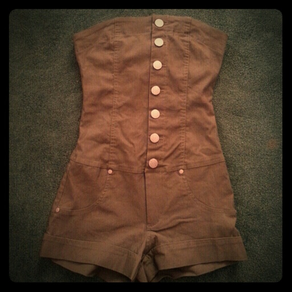 Greenish romper from body central!
