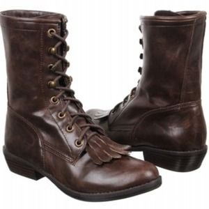 We Who See (Urban Outfitters) fringe boots, size 8