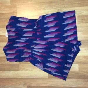 New romper with paintbrush stroke type of print