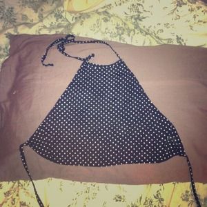 Brandy Melville Polka Dot Halter - BNWT
