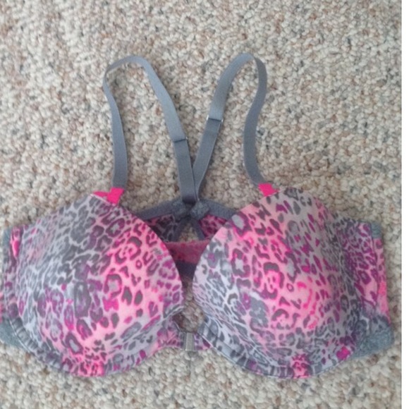 Victoria's Secret 34D front hook racer back bra