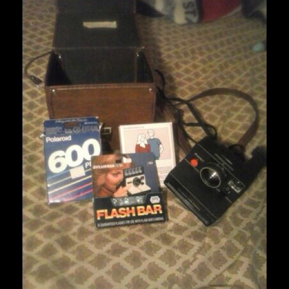 💥Sold💥Vintage Polaroid Land Camera Bundle🎀 - Picture 1 of 4