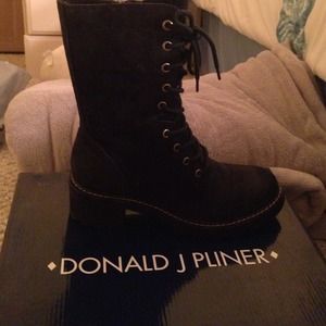 Donald J. Pliner suede boots