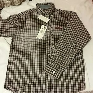 BOYS PLAID SHIRT